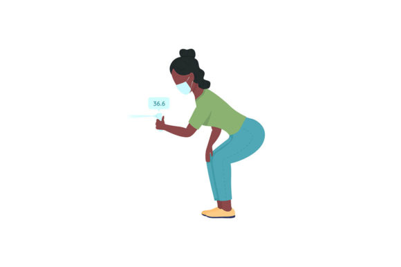 African American Kindergarten Teacher Graphics & Illustrations