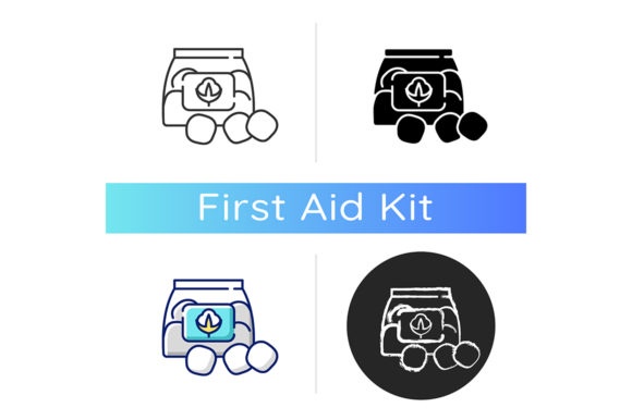 Cotton Balls Icon: Graphics and Icons for Branding