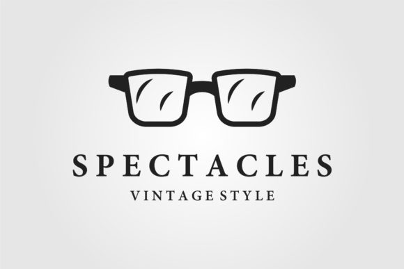 Eyeglass Logo Line Art: Minimalist Graphics & Logos