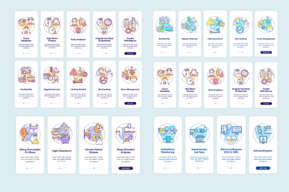 Hypertension Graphics: Premium Graphic Templates