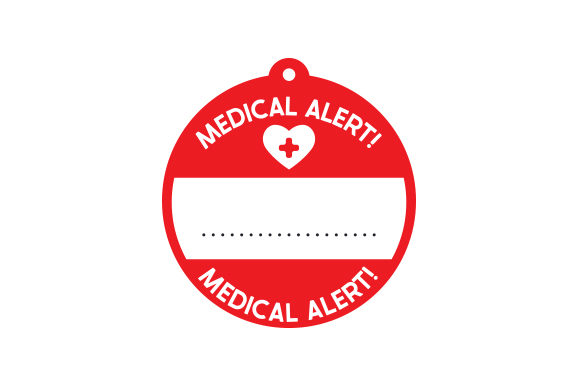 Medical Alert Tag: Crafts for Medical Blogs