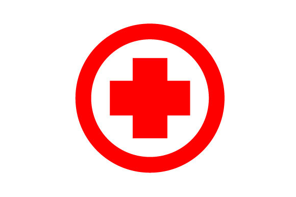 Medical Cross for Crafts and Branding