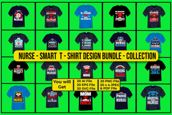 Nurse Smart T-Shirt Design Bundle Review