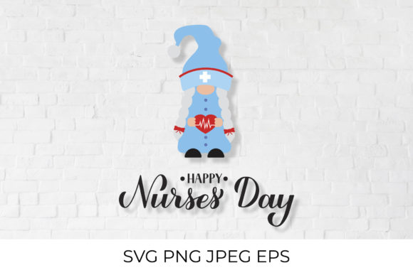 Nurses Day Gnome: Graphics & Illustrations Review
