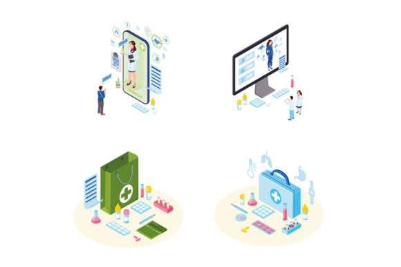 Online Medicine Prescription Graphics and Illustrations Review