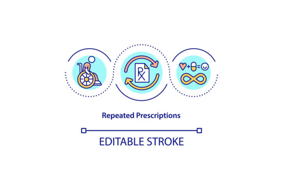 Repeated Prescriptions Icon: Graphics for Icons