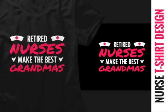 Retired Nurses Graphics for Print Templates