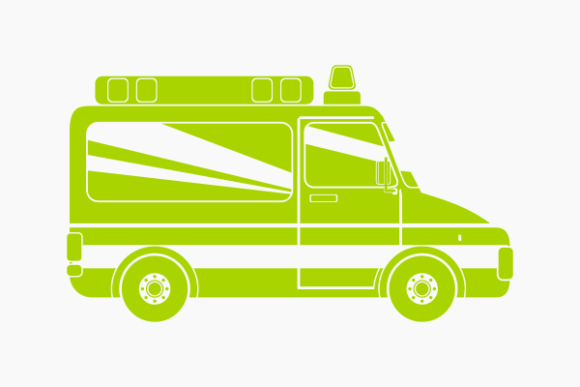 Side View Ambulance Graphics & Illustrations Review
